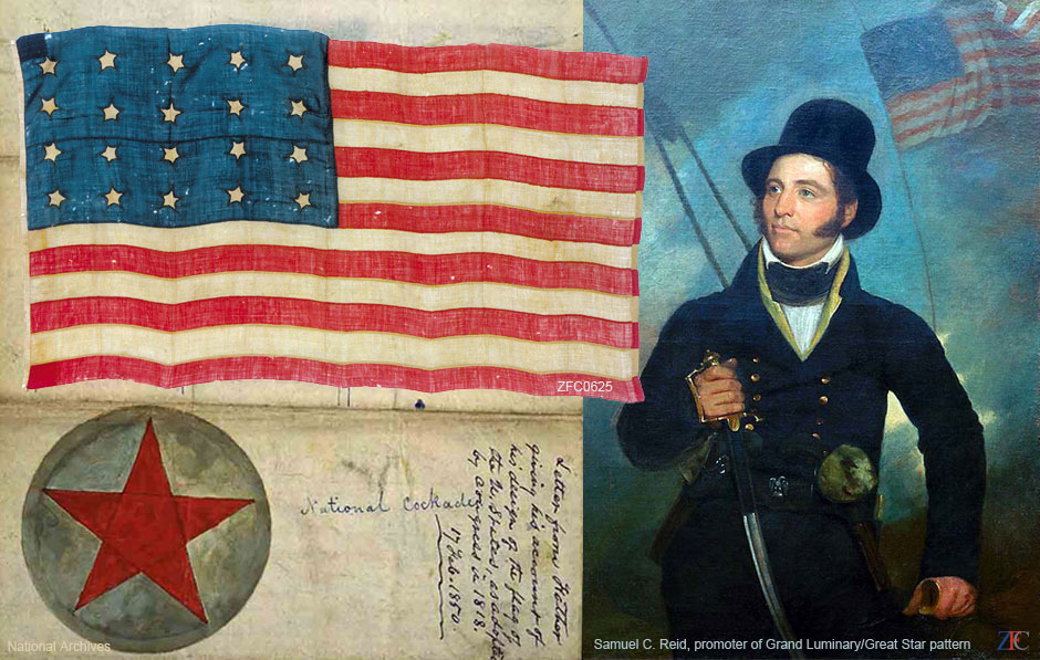 ZFC 04 The Flag 1818 To The Civil War 3rd Flag Act   Groupings 3rdflagact 